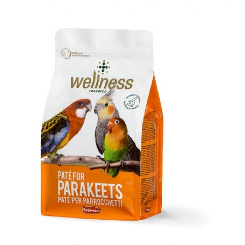 Padovan Wellness Paté For Parakeets /Премиум Мека Храна За Средни Папагали/-600гр