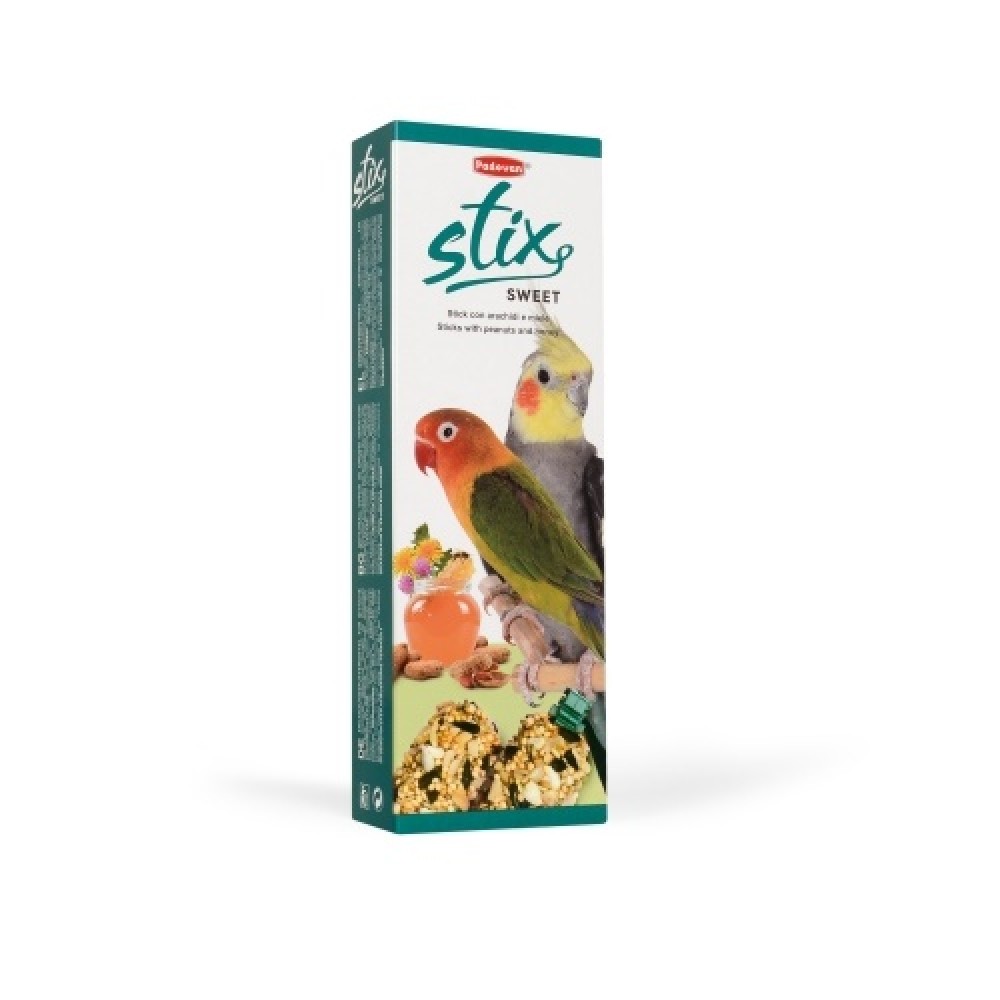 Padovan Sticks Peanuts And Honey For Parakeets /Крекери С Мед И Ядки За Средни Папагали 2бр/-100гр Padovan Sticks Peanuts And Honey For Parakeets /Крекери С Мед И Ядки За Средни Папагали 2бр/-100гр