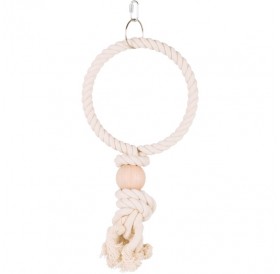 Trixie Rope Ring For Cockatiels&Budgies /Въжен Ринг За Средни И Малки Папагали/-Ø19см
