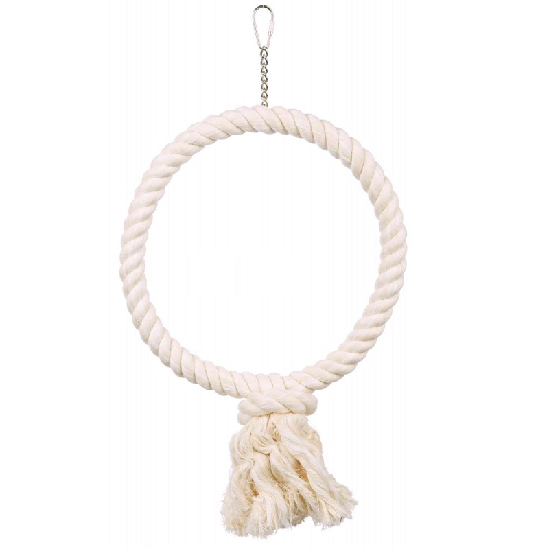 Trixie Rope Ring For Parakeets&Parrots /Въжен Ринг За Големи Папагали/-Ø25см