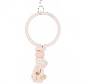 Trixie Rope Ring For Parakeets&Cockatiels /Въжен Ринг За Средни Папагали/-Ø24см