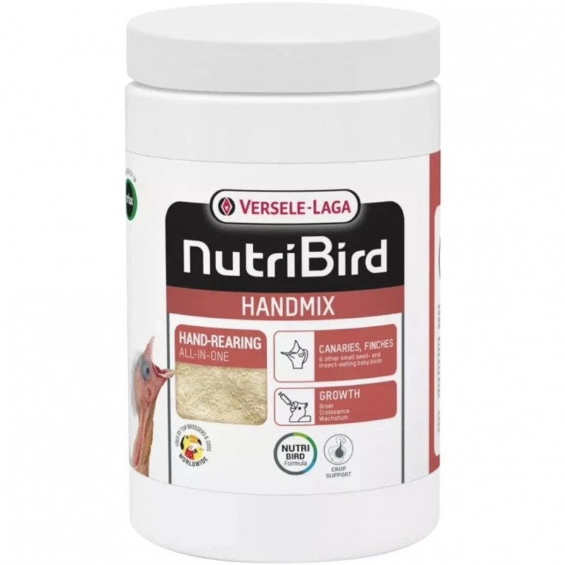 Versele-Laga NutriBird Handmix /Храна За Ръчно Хранене На Новоизлюпени Птички/-500гр Versele-Laga NutriBird Handmix /Храна За Ръчно Хранене На Новоизлюпени Птички/-500гр