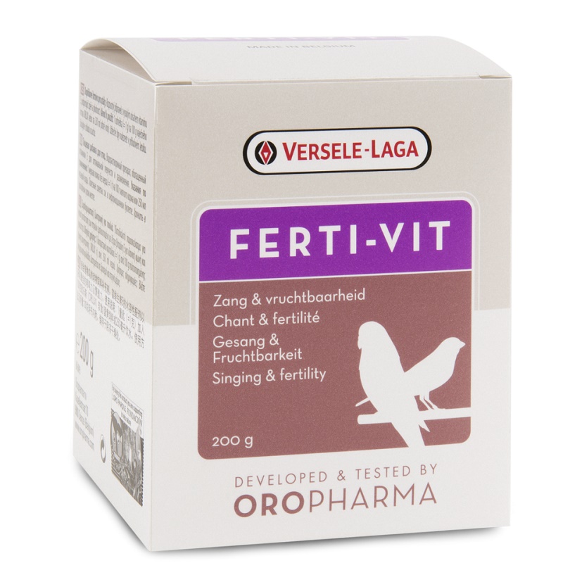 Versele-Laga Oropharma Ferti-Vit /Комплекс От Витамини Аминокиселини И Микроелементи За Подготовка На Птиците За Развъждане И Пеене/-200гр Versele-Laga Oropharma Ferti-Vit /Комплекс От Витамини Аминокиселини И Микроелементи За Подготовка На Птиците За Развъждане И Пеене/-200гр