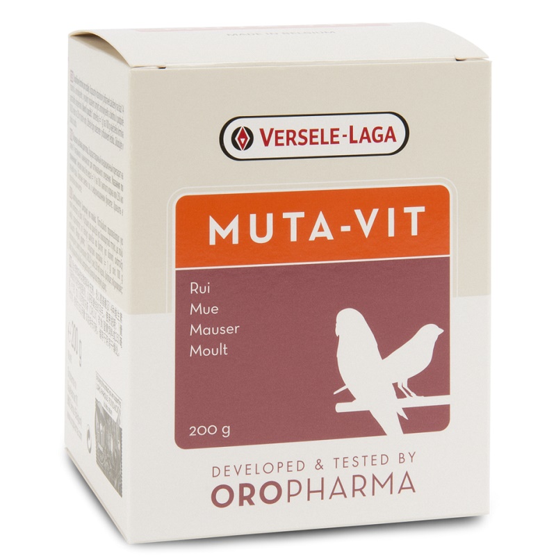 Versele-Laga Oropharma Muta-Vit /Комплекс От Витамини Аминокиселини И Микроелементи За Добро Оперение/-200гр