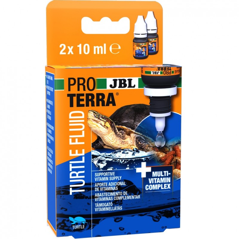 JBL PROTERRA TURTLE FLUID /Течни Мултивитамини За Водни Костенурки/-2х10мл